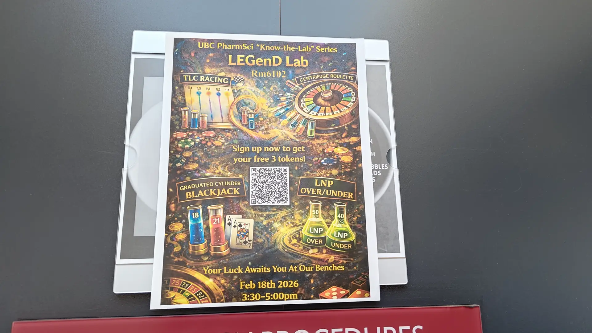 UBC PharmSci Know-the-Lab Series